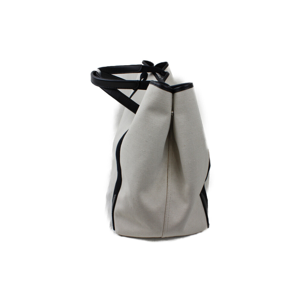 Balenciaga Canvas Black White Cabas Navy Blue Bag Tote - Picture 1 of 7